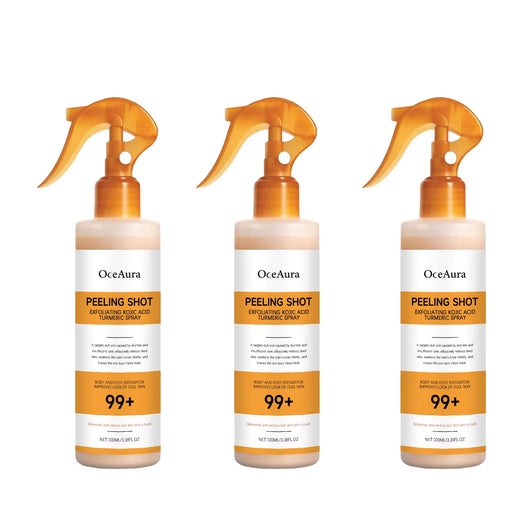 Body Keratin Care Kojic Acid Turmeric Spray Gently Exfoliating Peeling Solution Nourishing Hydrating Skin Care All Skin Types